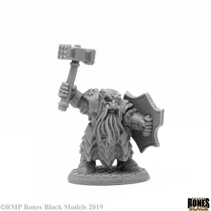 Reaper Bones Bones Black - Dark Dwarf Striker 3 Reaper Bones Bones Black - Dark Dwarf Striker