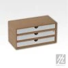 Hobby Zone Organize Workstation 3 Drawers Module