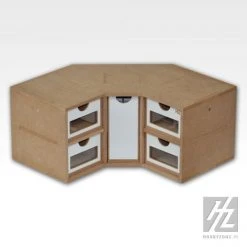 Hobby Zone Workstation Drawers Corner Module Organize