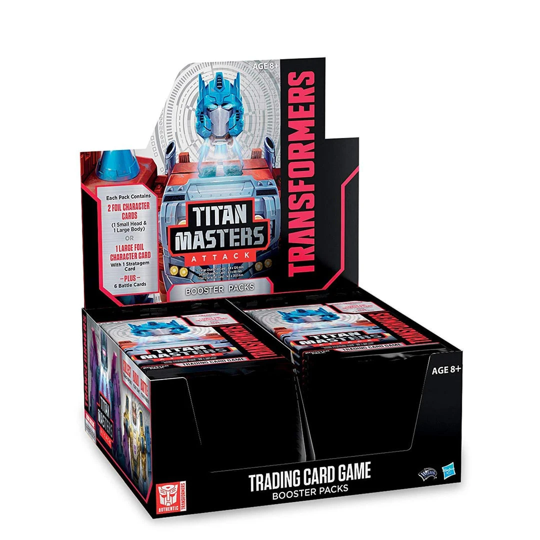 Wizards Of The Coast Transformers TCG : Titan Masters Attack Booster Box 3 Wizards Of The Coast Transformers TCG : Titan Masters Attack Booster Box