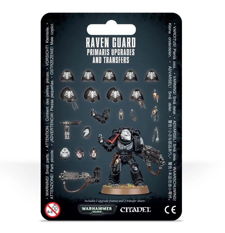 Games Workshop Raven Guard Primaris Upgrades & Transfers Games Workshop Raven Guard Primaris Upgrades & Transfers