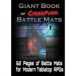 Loke Battlemats Role Playing Games Giant Book Of Cyberpunk Battlemats