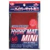 KMC Mini Size Matte Sleeves : Red (60) Gaming Accessories