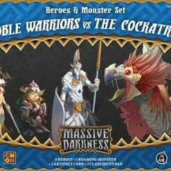 CMON Massive Darkness - Noble Warriors Vs. The Cockatrix