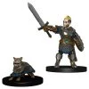 Wizkids Wardlings : Boy Fighter With Battle Dog Dungeons & Dragons
