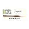Green Stuff World Large #3 Synthetic Brush Brushes