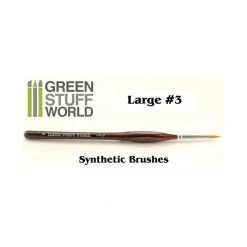 Green Stuff World Large #3 Synthetic Brush Brushes