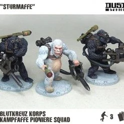 DUST Blutkreuz Gorilla Pioniere Squad Dust 1947