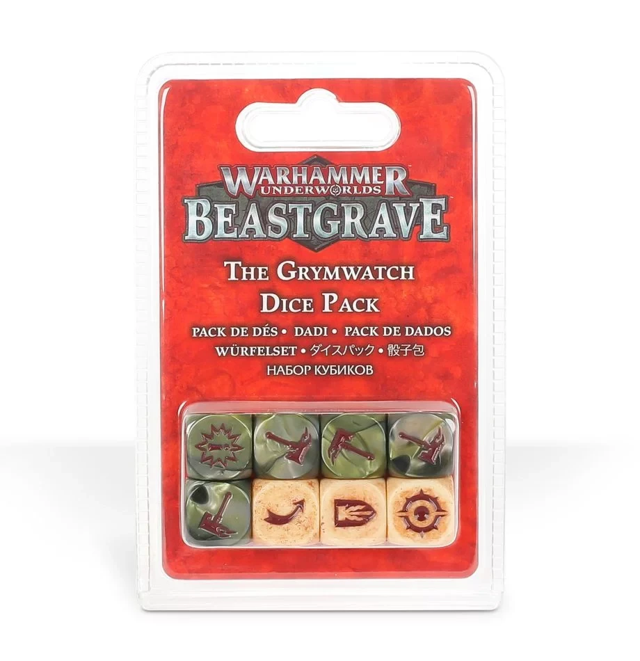 Games Workshop Beastgrave - The Grymwatch Dice Games Workshop Beastgrave - The Grymwatch Dice