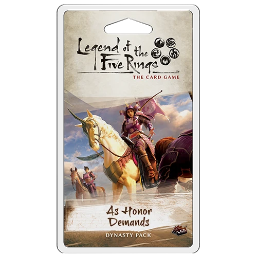 Fantasy Flight Legend Of The Five Rings - LCG : As Honor Demands 3 Fantasy Flight Legend Of The Five Rings - LCG : As Honor Demands