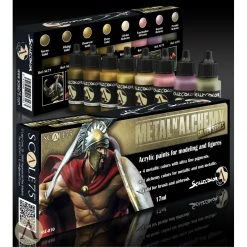 Scale75 Paints Golden Metal Alchemy Paint Set