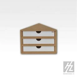 Hobby Zone Organize Workstation Ending Corner Drawers Module