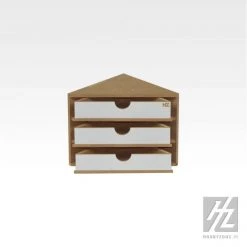 Hobby Zone Organize Workstation Ending Corner Drawers Module