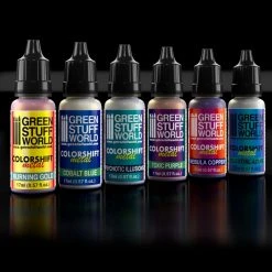 Green Stuff World Paints Colorshift Metal Paint Set 1