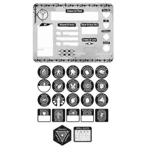 Gale Force Nine Dungeons & Dragons - Rogue Token Set 4 Gale Force Nine Dungeons & Dragons - Rogue Token Set