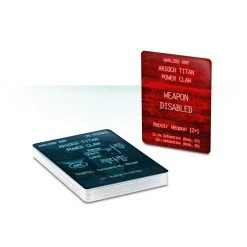 Games Workshop Adeptus Titanicus - Warlord Battle Titan Weapon Card Pack