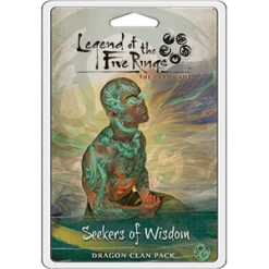 Fantasy Flight Legend Of The Five Rings - LCG : Seekers Of Wisdom (dragon Clan Pack) Board Games