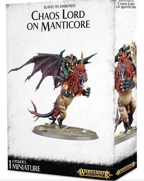 Games Workshop Chaos Lord / Sorcerer On Manticore Games Workshop Chaos Lord / Sorcerer On Manticore