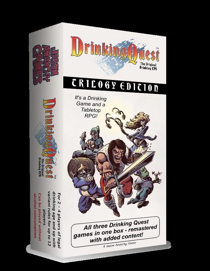 Asmodee Card Games Drinking Quest - Trilogy Edition 3 Asmodee Card Games Drinking Quest - Trilogy Edition