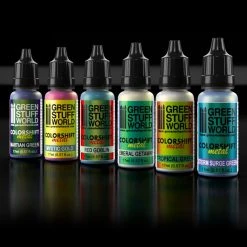 Green Stuff World Colorshift Metal Paint Set 2