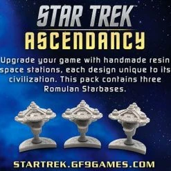 Gale Force Nine Star Trek - Ascendancy : Romulan Starbase Set