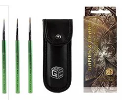 Hobby Products Games & Gears : Masters Core Series 4 Synthetic Brush Set