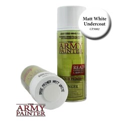 Army Painter SPRAY Paint: Matt White Undercoat