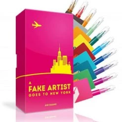 Oink Games Board Games A Fake Artist Goes To New York