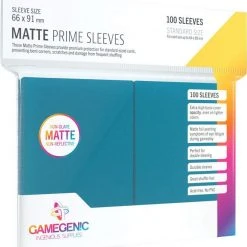 Gamegenic Matte Prime Sleeves (100 Count) (10 Color Options) Gaming Accessories