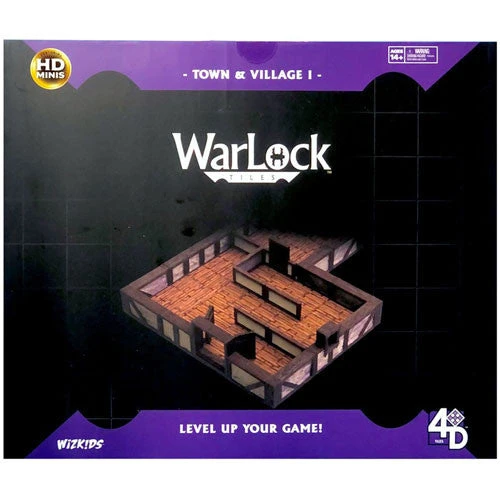 Wizkids Warlock Tiles: Town & Village Dungeons & Dragons 3 Wizkids Warlock Tiles: Town & Village Dungeons & Dragons