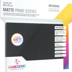 Gamegenic Matte Prime Sleeves (100 Count) (10 Color Options) Gaming Accessories