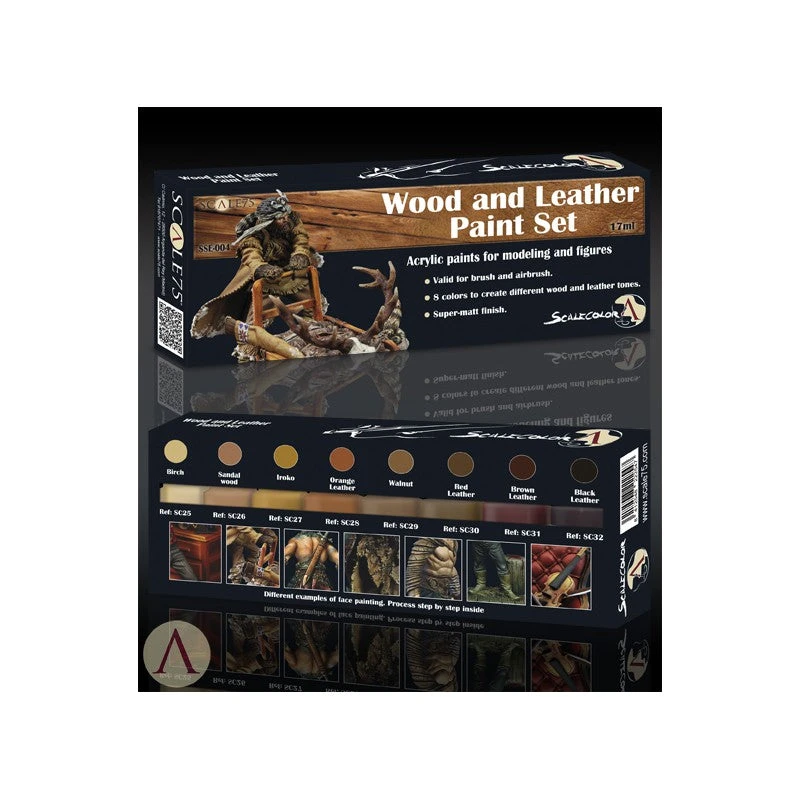 Scale75 Wood And Leather Paint Set Paints Scale75 Wood And Leather Paint Set Paints