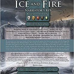 Green Ronin Role Playing Games A Song Of Ice And Fire : Narrator's Kit