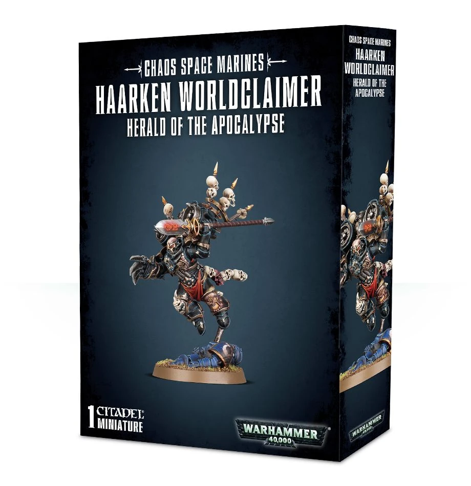Games Workshop Haarken Worldclaimer, Herald Of The Apocalypse 3 Games Workshop Haarken Worldclaimer, Herald Of The Apocalypse