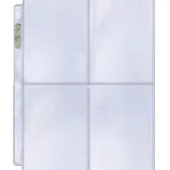 Ultra Pro 4-pocket Over-sized Card Sheet
