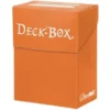 Ultrapro Gaming Accessories Poly Deck Box - Orange 2 Ultrapro Gaming Accessories Poly Deck Box - Orange