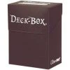 Ultrapro Poly Deck Box - Brown Gaming Accessories