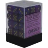 Chessex : 12mm D6 Set Royal Purple/Gold 1 Chessex : 12mm D6 Set Royal Purple/Gold