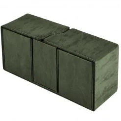ULTRA PRO INTERNATIONAL, LLC Alcove Vault : Emerald Suede Sleeves & Card Boxes
