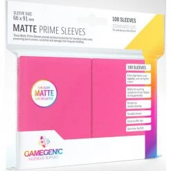 Gamegenic Matte Prime Sleeves (100 Count) (10 Color Options) Gaming Accessories