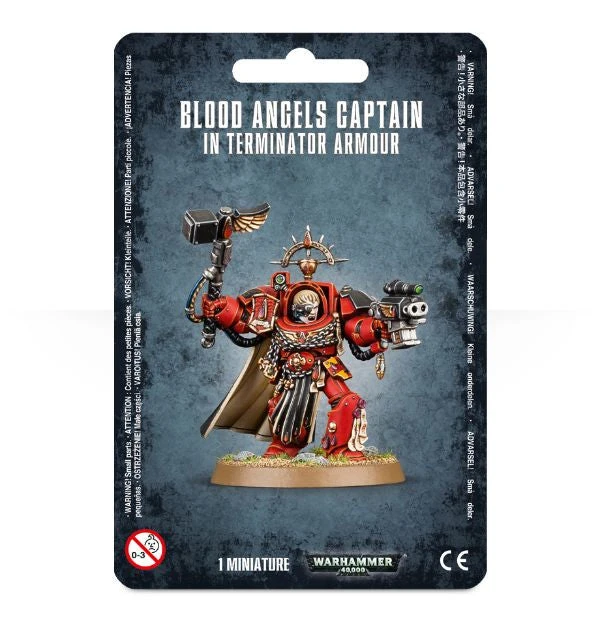 Games Workshop Blood Angels Terminator Captain 3 Games Workshop Blood Angels Terminator Captain