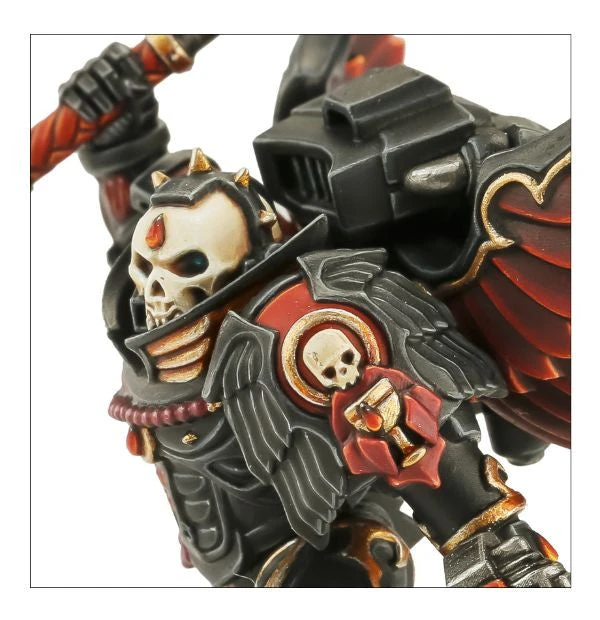 Games Workshop Blood Angels Chaplain With Jump Pack Games Workshop Blood Angels Chaplain With Jump Pack