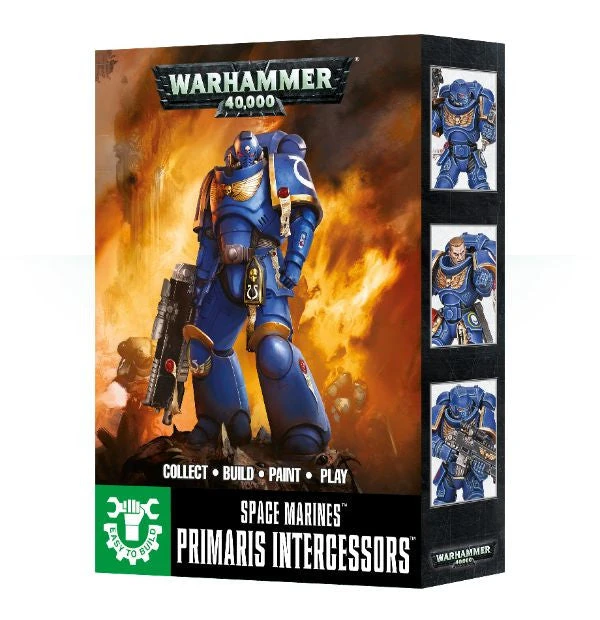 Games Workshop Primaris Intercessors- Easy To Build Games Workshop Primaris Intercessors- Easy To Build