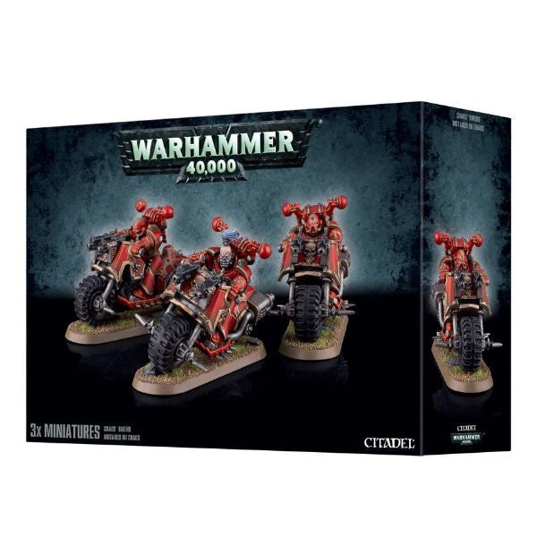 Games Workshop Chaos Space Marine Bikers 3 Games Workshop Chaos Space Marine Bikers