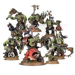 Games Workshop Orks Warboss Grukk's Boss Mob