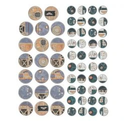 Games Workshop Sector Imperialis 25 & 40mm Round Bases