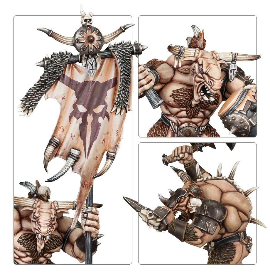 Games Workshop Warherd Bullgors 5 Games Workshop Warherd Bullgors