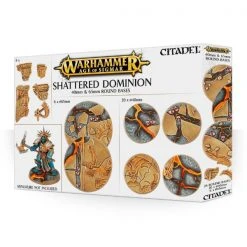 Games Workshop Shattered Dominion 40 & 65mm Round Bases