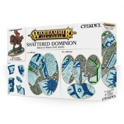 Games Workshop Shattered Dominion 60 & 90mm Oval Bases