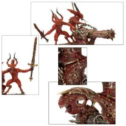 Games Workshop Daemons Of Khorne Bloodthrone / Skull Cannon